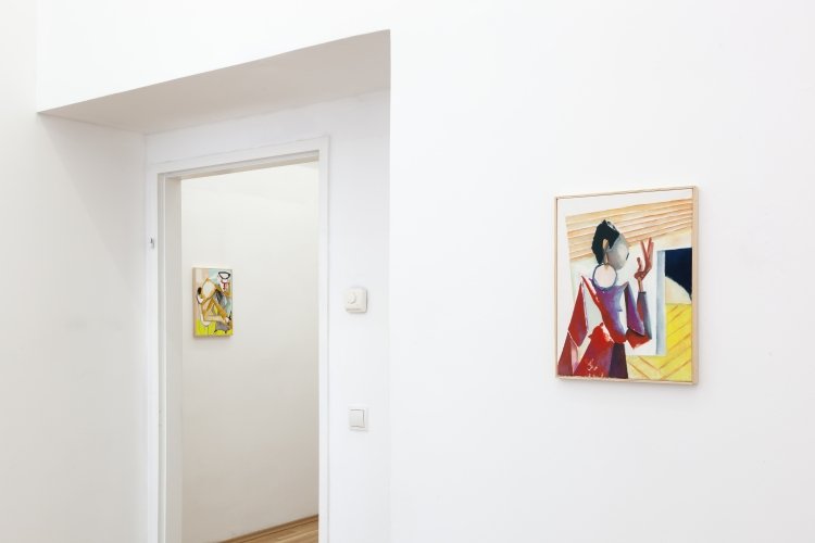 Ausstellungsansicht "The Ballad of Dorothy Parker", Georg Thanner, house of spouse Vienna, Courtesy the Artist and house of spouse. Foto: Flavio Palasciano
