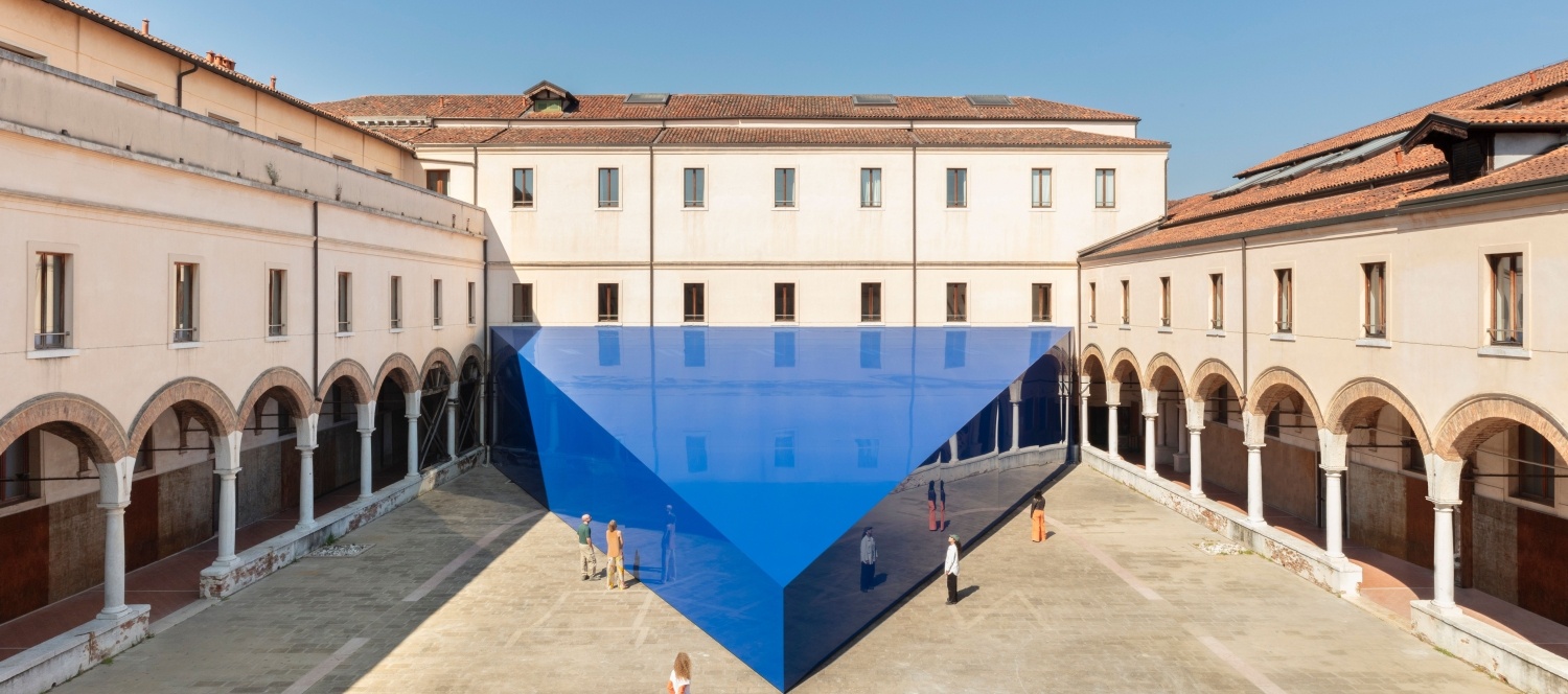 LAS Art Foundation | UNA / UNLESS Temporary Pavilion at the Accademia di Belle Arti, Venice, 2024. Commissioned by LAS Art Foundation. © 2024 UNA / UNLESS. Photo: Andrea Rossetti / Héctor Chico