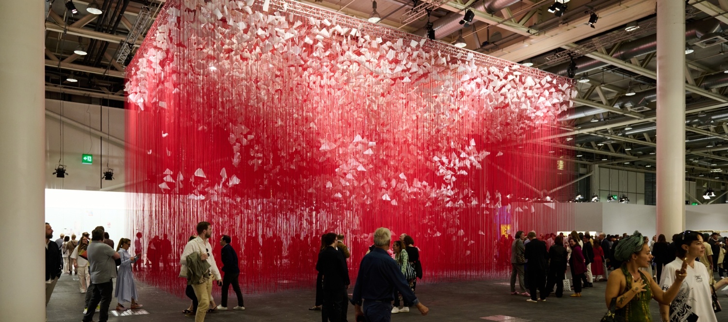 Chiharu Shiota, Templon, Courtesy of Art Basel